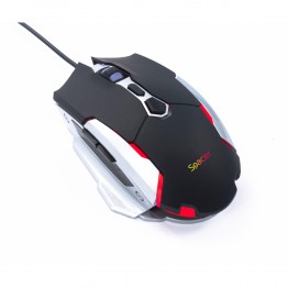 Mouse gaming Spacer Pulsar Lite, 3200 DPI, 6 Butoane